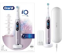 Oral-B iO Série 9 Brosse à dents électrique avec nettoyage intelligent IA & soin des gencives - Rose