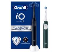 Oral-B iO Series 2 Adulte Brosse à dents vibrante Noir, Vert