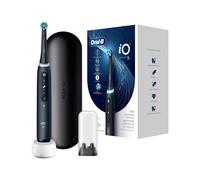 Oral-B iO Series 5 Brosse à Dents Vibrante Noire, 5 Modes, Minuteur 2min, Capteur de Pression, Batterie Intégrée, 1 Poignée & 1 Brossette