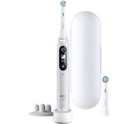 Oral-B iO Series 6 Brosse à dents électrique rechargeable blanche avec 5 modes et étui