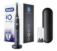 Brosse à dents électrique - ORAL-B - iO Series 7 - Noir - Accessoires inclus - Chargement par station