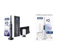 Oral-B iO Series 8s Brosse à Dents Électrique Rechargeable avec 1 Manche Intelligence Artificielle, Noir & iO Series 8 Brosse à Dents Électrique Rechargeable avec 1 Manche Intelligence Artificielle