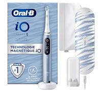 Oral-B iO Series 9 Édition Spéciale, Brosse à dents électrique, Connectée Bluetooth, 7 Modes de brossage, 1 Étui De Voyage, 1 Pochette, Aqua Marine