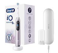 Oral-B iO Series 9n Brosse à Dents Électrique Rechargeable avec 1 Manche Intelligence Artificielle, Rose, 1 Brossette et 1 Étui de Voyage Premium Offert