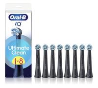Oral B iO Ultimate Clean têtes de remplacement pour brosse à dents Black 8 pcs