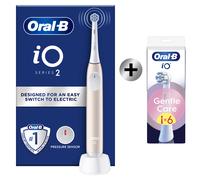 Oral-B iO2 Brosse À Dents Électrique Rose Clair, 1 Brossette