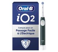 Oral-B Brosse à Dents Electrique iO 2 avec 1 Brossette de Rechange, Verte