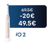 Oral-B iO2 Rose brosse à dents électrique avec 1 brossette