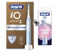 Oral-B iO3 Bleue brosse à dents électrique avec 3 brossettes