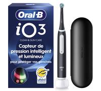 Oral-B iO 3 Matte Adulte Brosse à dents vibrante Noir, Blanc