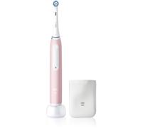 Oral-B iO3 Sensi Clean brosse à dents électrique avec un étui de chargeur Blush Pink 1 pcs
