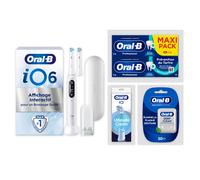 Oral-B iO6 Blanche Pack Routine Complète