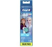 Oral-B Lot de 4 têtes de rechange pour brosse à dents Kids La Reine des neiges