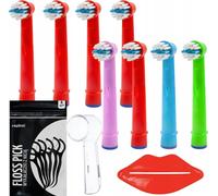 Oral-B Kids Stages 8 pièces Accessoires Tête de brosse à dents