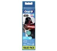 Oral-B Kids Star Wars - Tête de brosse de rechange - pour brosse à dent (pack de 4) - pour Kids Star Wars G