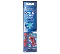 Oral-B Lot de 2 têtes de rechange pour brosse à dents électrique Marvel Spider-Man