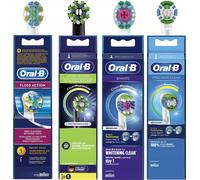 Oral-B Lot de 4 brossettes Floss Cross White Precision Clean