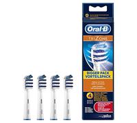 Oral B - Lot de 4 têtes de remplacement Trizone T/BR