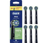 Oral-B Lot de 6 brossettes, noir Pro CrossAction