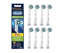 ORAL-B Lot de 8 brossettes de rechange pour brosse à dents CrossAction