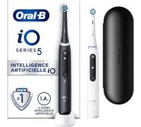 Oral B Oral-B iO 5 - Noir et blanc - Brosses à dents électriques - Designed by Braun