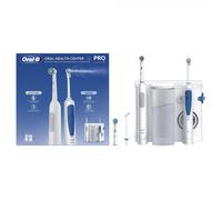 Oral-B Idropulsore Health Center Adulte Brosse à dents rotative oscillante Bleu, Blanc