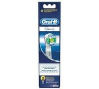 Oral-B - Pack de têtes de brosse de rechange - pour brosse à dent - pour Oxyjet MD15; OxyJet 3D Center OC 15-525 Blanc G