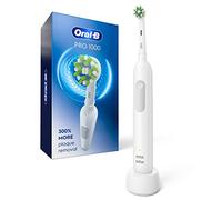 Oral-B Power PC1000 D16.513 U Reach - Brosse à dents électrique rechargeable - Bleu, Vert, Rose - u-shaped - Nylon - Plastique - Oscillant Tournant - 1 unité - Adulte - Unisexes Adultes, Enfants