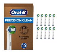 Oral-B Precision Clean Brossette, Lot de 10, Expédié dans un carton recyclable non imprimé, adapté à la boîte aux lettres