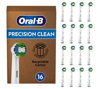 Oral-B Precision Clean Brossette Pour Brosse Ã€ Dents Ã‰lectrique, Lot De 16, Convient Ã€ Une Boîte Aux Lettres