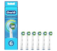 Oral-B Precision Clean Brossettes De Rechange Clean Maximiser Pour Brosse À Dents Électrique Jusqu’À 100 pour cent D’Élimination De La Plaque Dentaire, Pack De 6