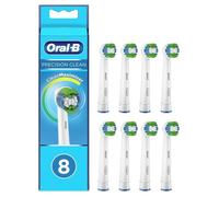 Oral-B Precision Clean Brossettes de Rechange Clean Maximiser, pour Brosse à Dents Électrique, Pack de 8