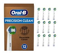 Oral-B Precision Clean, Brossettes De Rechange (Pack de 12) Pour Brosse À Dents Électrique Avec Technologie Cleanmaximiser