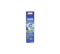 Oral-B Precision Clean Lot de 4 brossettes anti-bactériennes pour éviter la croissance bactérienne sur les poils