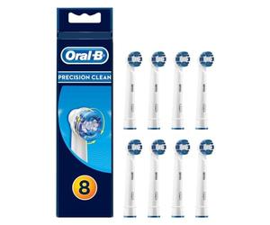 Oral-B Precision Clean Lot de 8 têtes de rechange pour brosse à dents électrique rechargeable
