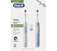 Oral-B Pro 1 Duo White & Blue Adulte Bleu, Blanc