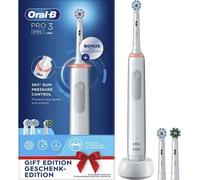 Oral-B PRO 3 3700 White Brosse à dents électrique avec minuterie et capteur de pression