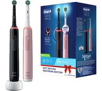 Oral-B Pro 3 3900 - Brosses à dents électriques Noir et rose