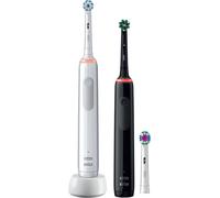 Brosse à dents électrique ORAL-B Pro 3900 DUO - Noire Et Blanche