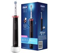 Oral-B Pro 3 3000 sensitive Clean noire, Brosse à Dents Électrique Rechargeable