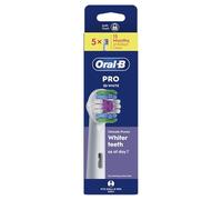 Oral B Pro 3D Lot de 5 brossettes pour brosse à dents électrique Blanc