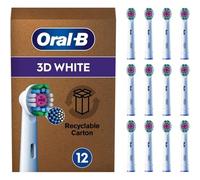 Oral-B Pro 3d White Aufsteckbürsten 12er (Weiß, Frustfreie Umverpacku