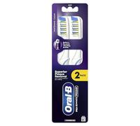 ORAL-B PRO-3DWHITE Pulsar Brosse à dents à piles pour blanchiment et élimination de la plaque dentaire Poils moyens 2X