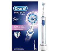 Oral-B PRO 600 Sensi Ultrathin Brosse à Dents Électrique Rechargeable Braun + Manche + Brossette