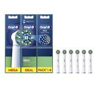 Oral-B Pro Cross Action 6 pièce(s) Blanc