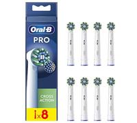 Oral-B Pro Cross Action Brosses Électriques, Pack de 8