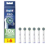 Oral-B Pro Cross Action Brossettes pour Brosse à dents électriques, Pack De 6 Unités