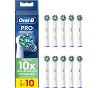 Oral-B Pro Cross Action Brossettes pour Brosse à Dents, Pack de 10 Unités