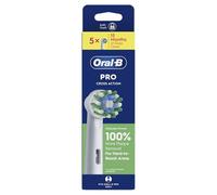 Oral B Pro Cross Action Lot de 5 têtes de brosse à dents électrique Blanc