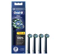 Oral-B Pro Cross Action Noire Brossettes Pour Brosse À Dents, Pack De 4 Unités